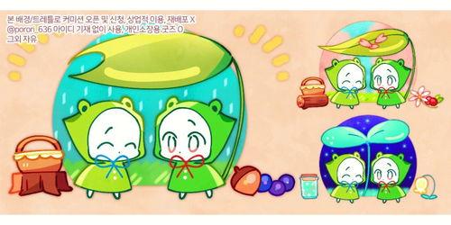 吃瓜q版模板,吃瓜q版模板趣味盘点